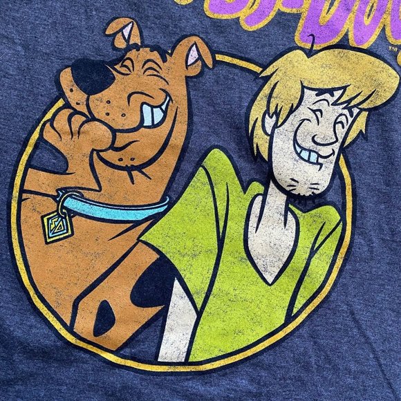 Scooby Doo S Scooby And Shaggy Laughing Graphic T-Shirt Tee Animated TV Show - Picture 4 of 12